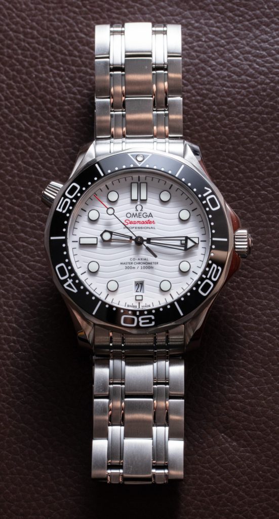 Omega Seamaster 300M Co-Axial Master Quadrante Bianco Replica Orologio