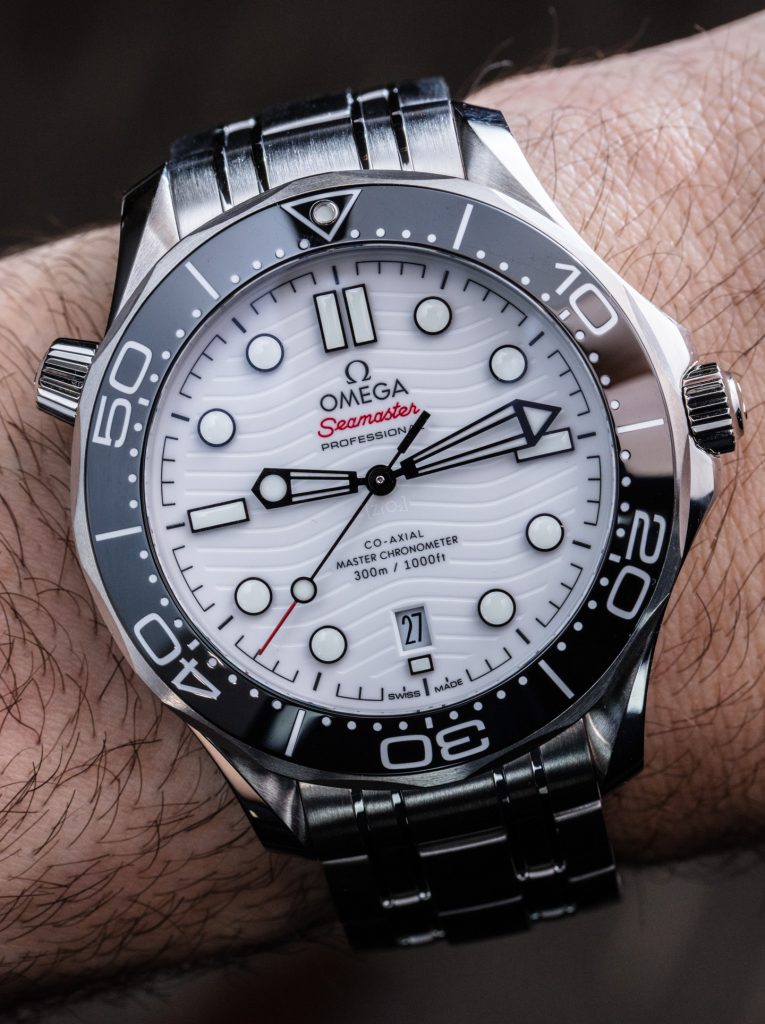 Omega Seamaster 300M Co-Axial Master Quadrante Bianco Replica Orologio