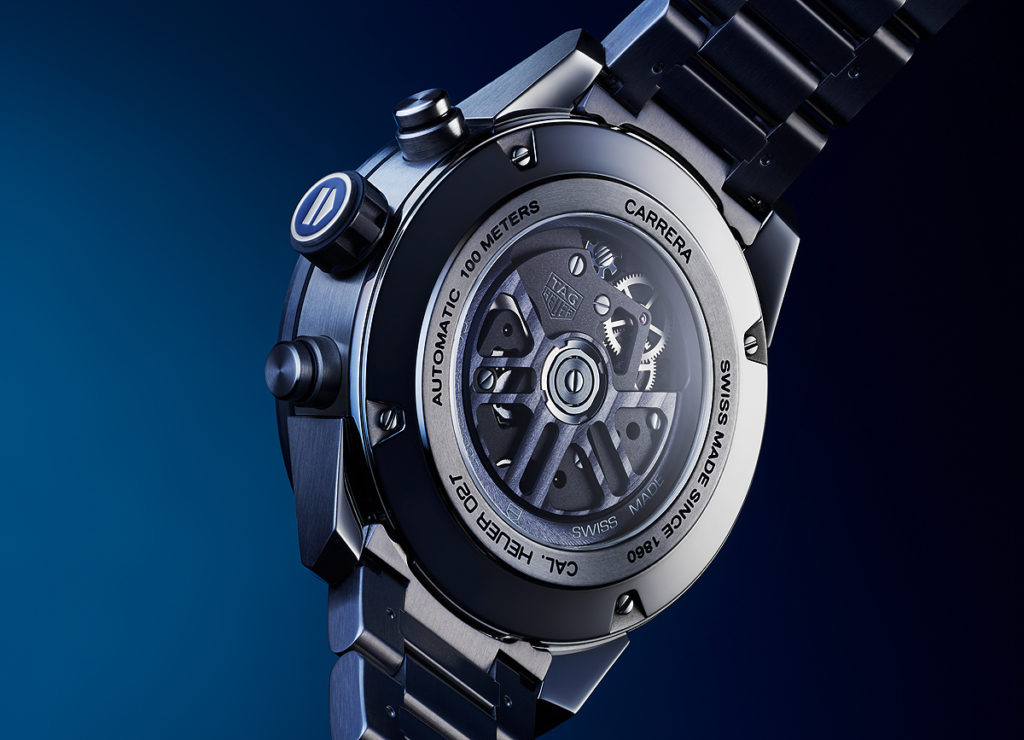 TAG Heuer Carrera Heuer 02T Titanium Blu Replica