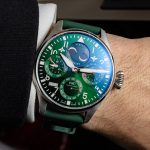 La Migliore Replica di IWC Big Pilot’s Watch Calendario Perpetuo in verde