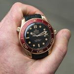 Omega Seamaster Diver 300M ora in Bronzo Oro e Borgogna Miglior Orologio Replica